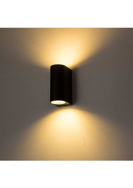 Şık Siyah LED Duvar Aydınlatması İç ve Dış Mekan Dekoru indirimleri