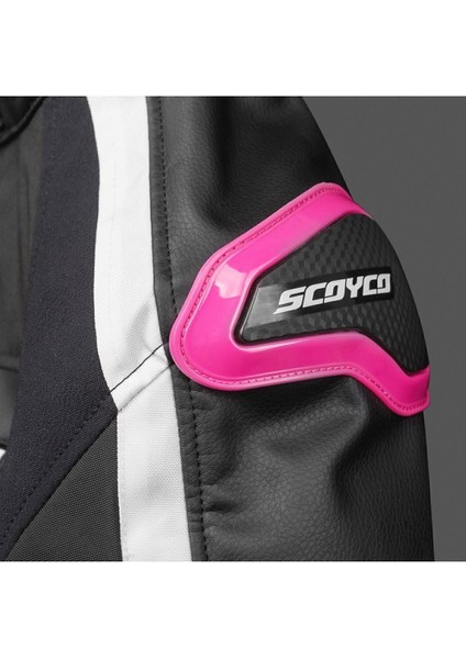 JK152W Kadın Motosiklet Montu (Pembe/siyah) fırsatları