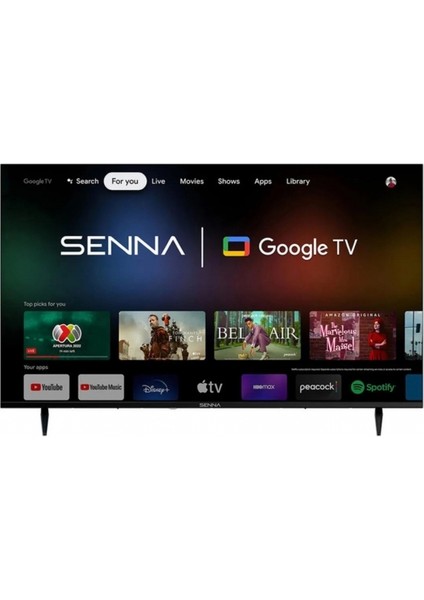 SN50F950 50" 127 Ekran Uydu Alıcılı 4K Ultra HD Google Smart LED TV