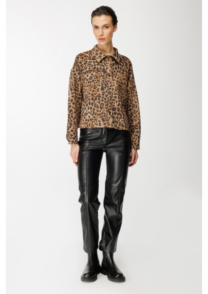 On Leopar Desenli Mont Camel-Leopar