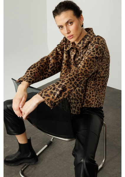 On Leopar Desenli Mont Camel-Leopar
