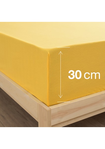 Ranforce Akfil Sarı Lastikli Çarşaf 1 Adet Yastık Kılıflı Tek Kişilik Fitted Çarşaf Seti 120x200 modelleri
