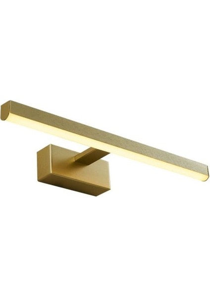 5124-2-20 Metal pano, şık altın renk, doğal görünümlü aydınlatma dekorasyonu