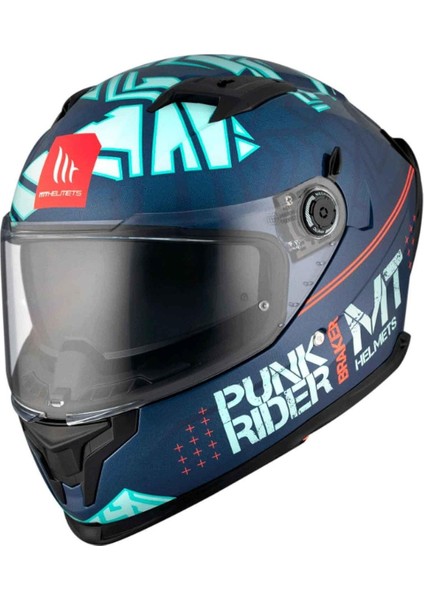 Braker Punk Rider C7 Gloss Kapalı Kask
