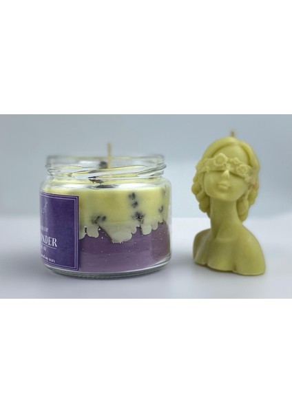 Stworkshop Lavanta Kokulu Tasarım Mum, Doğal, Vegan ve El Yapımı Lavanta Kokulu Soya Wax Mumu %100 Soya Wax’ından Üretilen Bu Mum, Zararlı Kimyasallar Içermez. 300GR Ağırlığında Yoğun Kokuludur fiyatları