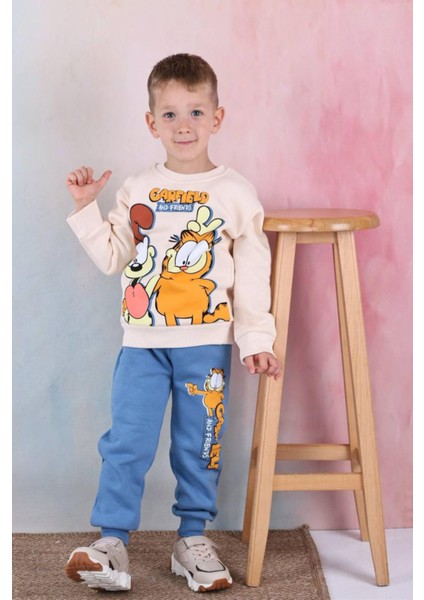 Garfield Baskılı Alt Üst Takım