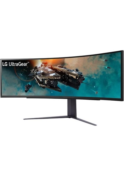 49 Lg 49GR85DC-B Va 1ms 240HZ 2xhdmı 1xdp Dual Qhd 5120X1440 Freesync Curved Vesa Sıyah Gamıng