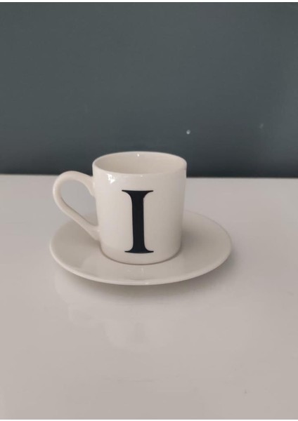 Decorıum Kum I Harfli Hahve Fincanı