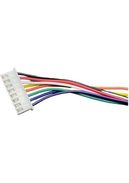 Jst-Xh 2.54MM 8 Pin Tek Damarlı Bağlantı Kablosu 26AWG 20CM