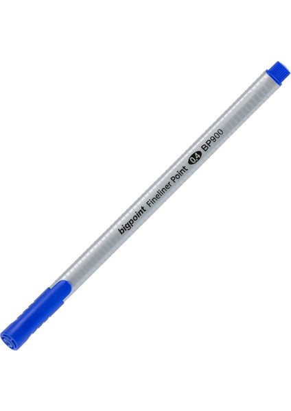 | Fineliner Kalem, 0.4 mm Fiber Uçlu - Kokusuz Su Bazlı Mürekkepli Çizim Kalemi, Mavi
