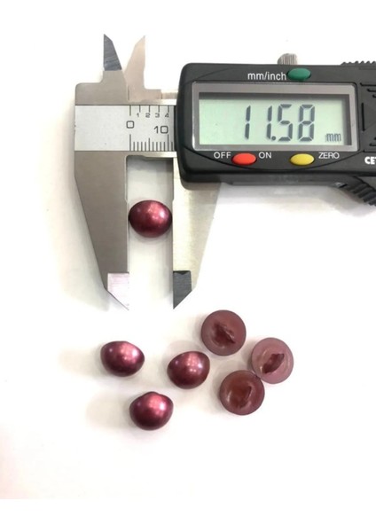 11,5 mm Açık Mürdüm Ayaklı Düğme(20 Adet) fiyatları