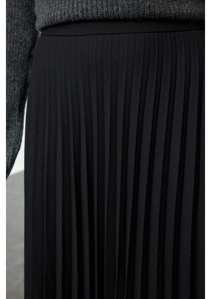 Kadın Moda Stil Maxi Astarsız Dokuma Tesettür Piliseli Dokuma Etek fırsatları