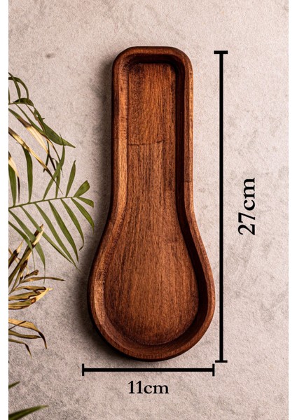 Holdy - Tezgah Üstü Ahşap Kirli Kaşık Altlığı Kirli Kaşıklık Kepçe Altlığı modelleri