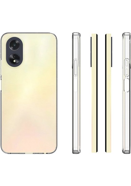 Oppo A38 Kılıf Ultra Ince Kamera Korumalı Şeffaf Silikon fırsatları