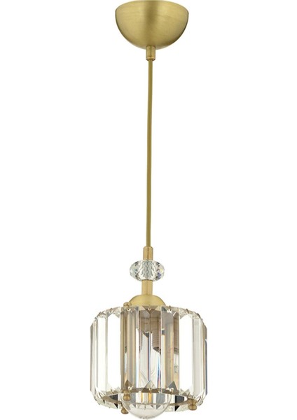 Modern Eskitme Sarkıt Avize, Kristal ve Metal Tasarımıyla Şık Aydınlatma