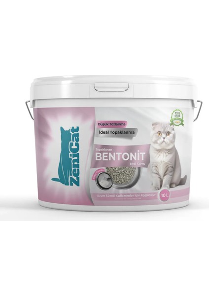 Kokulu Renkli Kedi Kumu Ince Taneli Doğal Bentonit fiyatları