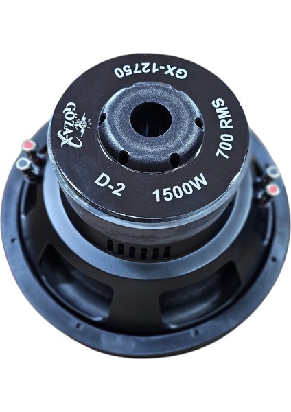 GX-12750 D2 1500W 700 Rms 30 cm Bas Çift Bobin Yeni Seri