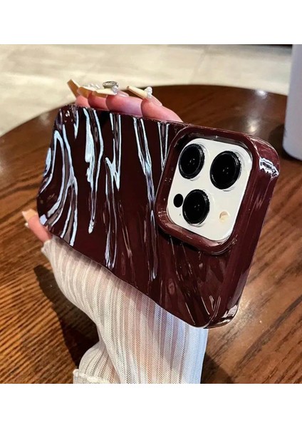 Iphone 14 Promax Bordo Su Dalgalı Kamera Korumalı Yumuşak Silikon Telefon Kılıfı fiyatları