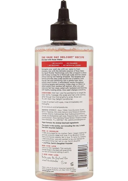 Carol’s Daughter Wash Day Delight Rose Sülfatsız Şampuan 500ml fiyatları