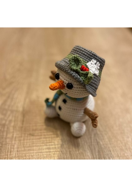 Amigurumi Kardan Adam Oyuncakhediye,yılbaşı