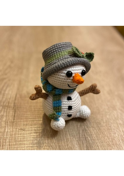 Amigurumi Kardan Adam Oyuncakhediye,yılbaşı