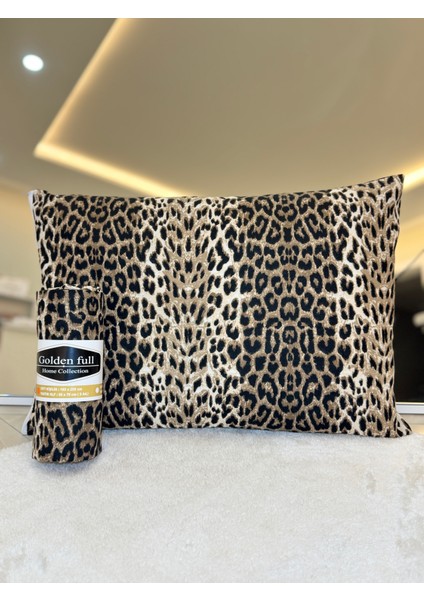 Leopar Lastikli Çarşaf Takımı