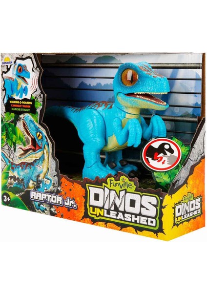 Raptor Junior Dinozor Sesli Hareketli Dinozor Figür Oyuncak Hediyelik Figür Oyuncaklar