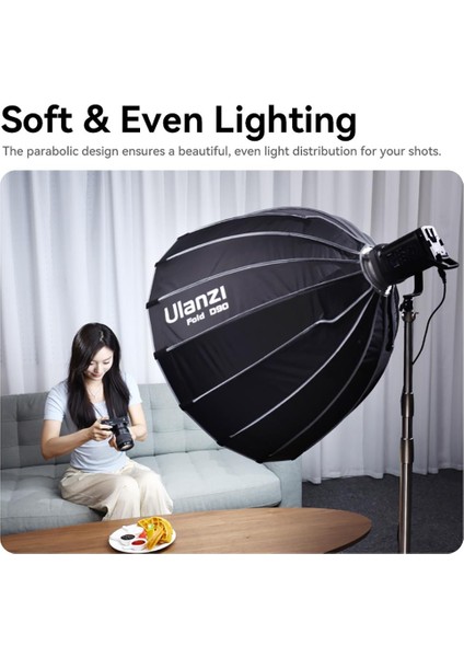 90 cm Bowens Mount Parabolic Softbox L055