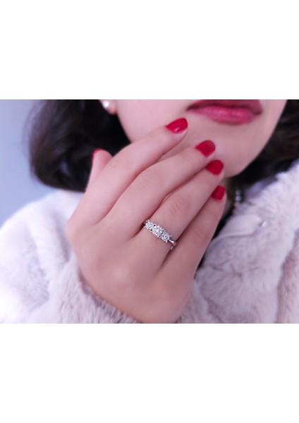 Tria Efektli Pırlanta Yüzük 0404R0283 fırsatları