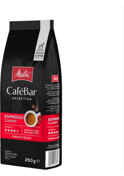 Cafebar Selection Espresso Classic Öğütülmüş Kahve 250GR