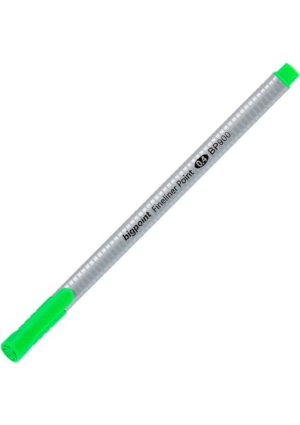 | Fineliner Kalem, 0.4 mm Fiber Uçlu - Kokusuz Su Bazlı Mürekkepli Çizim Kalemi, Açık Yeşil