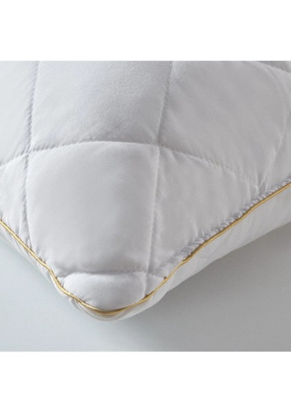 VELEV HOME Gold Deluxe Kapitoneli ve ARABIYELI1000GR.SILIKON Yastık
