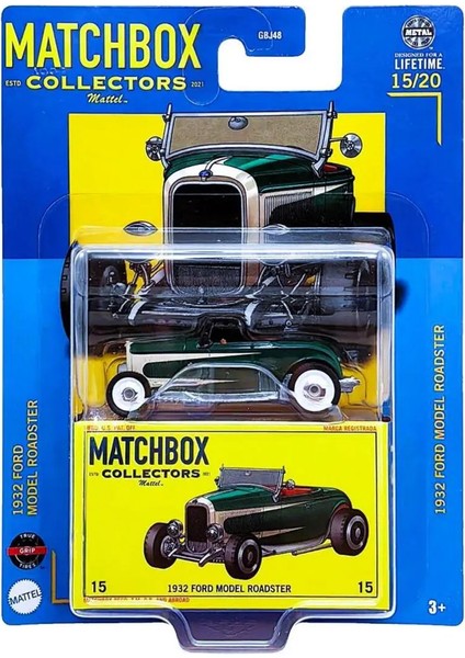 Matchbx Koleksiyon Araçlar GBJ48 - HLJ71 1932 Ford Model Roadster