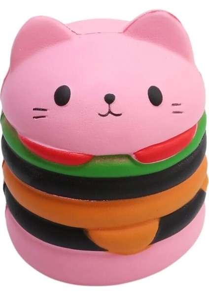 Jumbo Hamburger Sukuşi Yavaş Yükselen 11 Cm. Kokulu Squishy