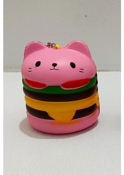 Jumbo Hamburger Sukuşi Yavaş Yükselen 11 Cm. Kokulu Squishy