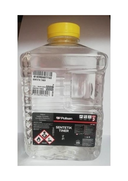 Sentetik Tiner 1500 ml
