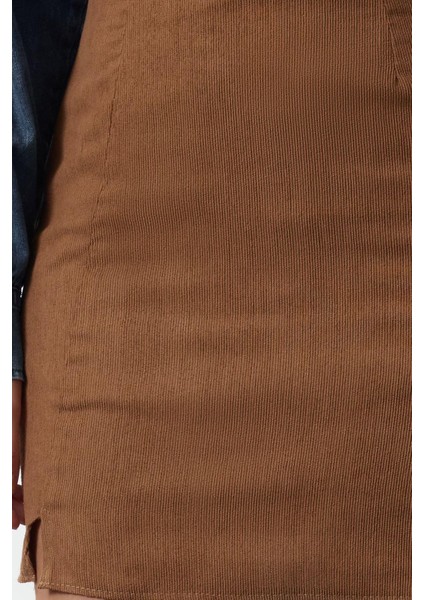 Modern Tarz Astarsız Dokuma Maxi Boy Kadife Kumaş Yırtmaçlı Mini Boy Dokuma Etek modelleri