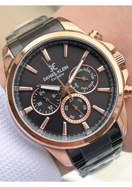 Iç Fonksiyonları Aktif 30 mt Suya Dayanıklı 2 Yıl Garantili Erkek Kol Saati FDK.10587F5