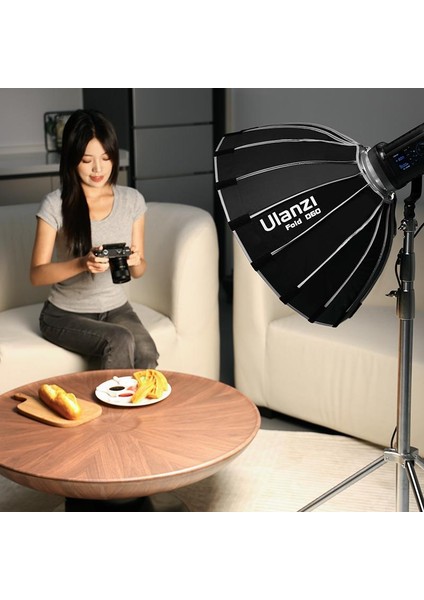60 cm Mini Bowens Mount Katlanabilir Dome Softbox L054