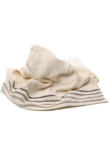%100 Pamuk Ithal 4 Çizgili Fitil Işlemeli Banyo Havlusu 50X100 fırsatları