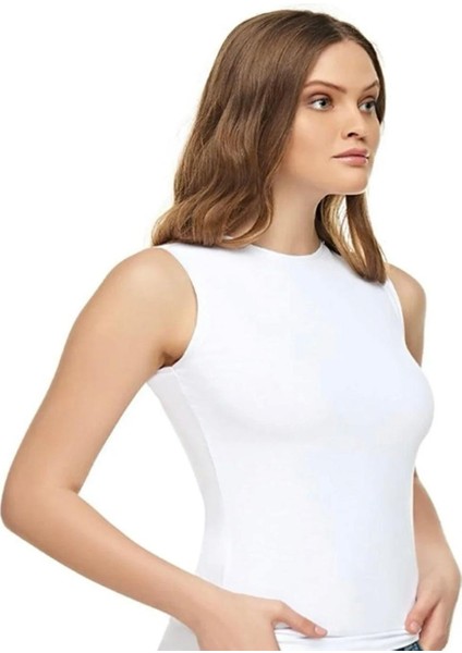 5004 Kadın Spurcu Bısklıt Yk Sfır Kol Atlet 3ullu Adet