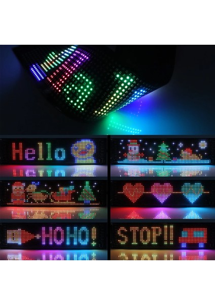 xdn PM-23820 7X17CM Usbli̇ Kayan Yazi LED Tabela Byrnew modelleri