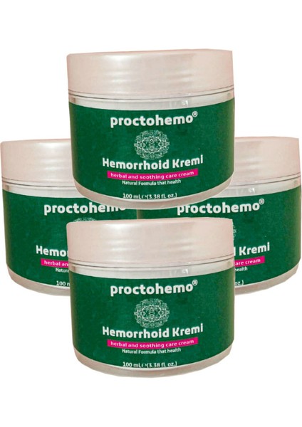 Hemorroidin Cream 4 Tane x 150 ml