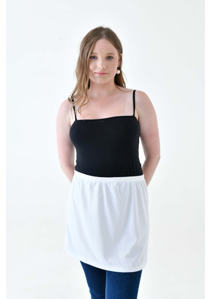 Mırach Curve Büyük Beden Içlik Etek Yırtmaçlı Örme Etek Beli Lastikli Kurtarıcı Etek Astar Etek modelleri