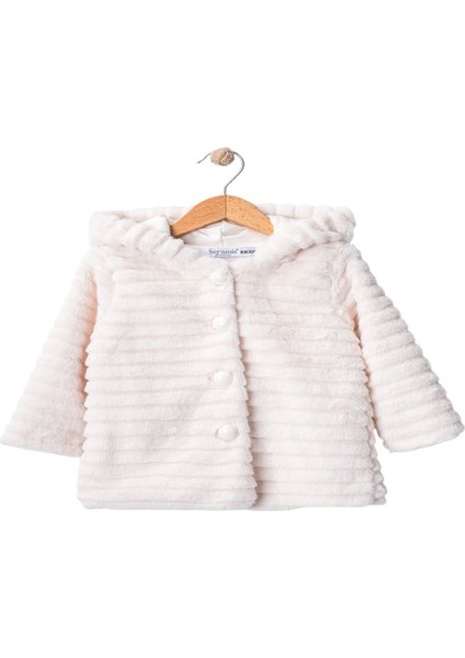 Çizgi Peluş Kız Çocuk Mont 2-5 Yaş