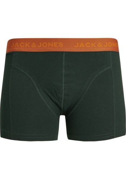 Jacjett Trunks 3 Pack Erkek Yeşil 3'lü Boxer - 12211158