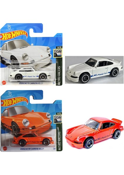 Porsch 911 Carrera Rs 2.7 2'li Set