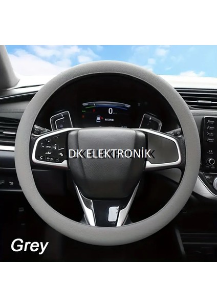 Araba Direksiyon Kılıfı Yumuşak Aşınmaya Dayanıklı Silikon Direksiyon Kılıfı Kvk