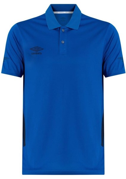 Deer TF-0208 T Shırt Saks Mavi Polo Yaka Tişört