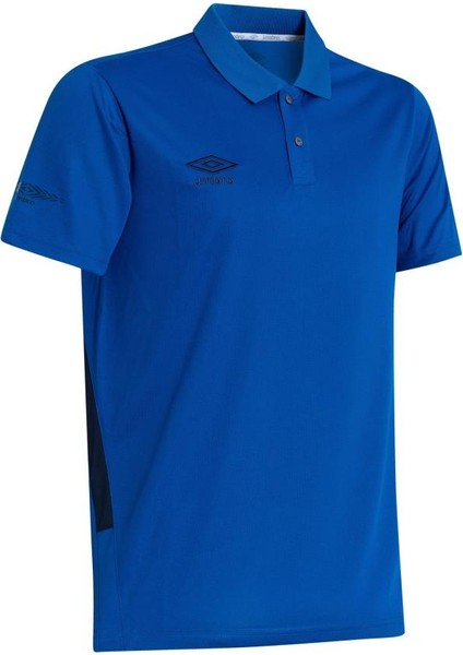 Deer TF-0208 T Shırt Saks Mavi Polo Yaka Tişört